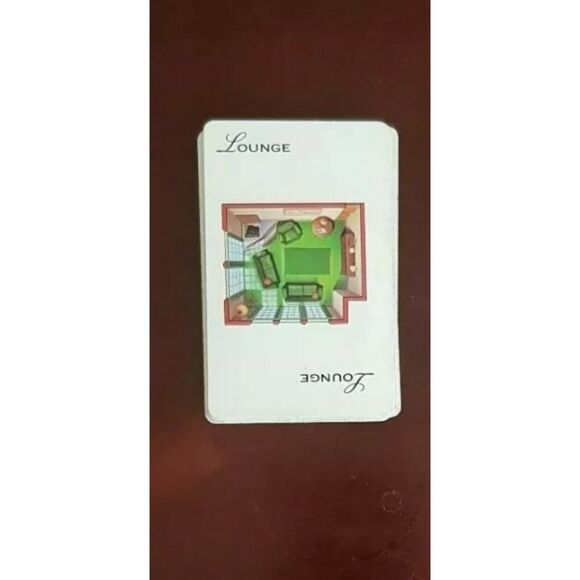 Clue Board Game replacement Cards Pad Clue gameboard 1996 Family board Game - Picture 10 of 12